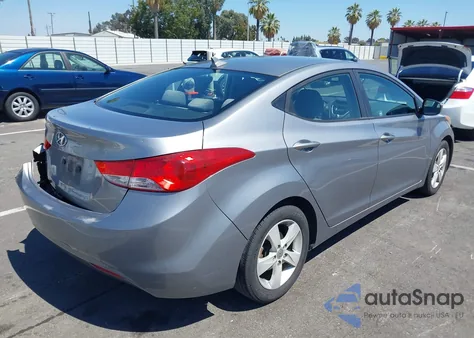 2012 Hyundai Elantra Gls (Ulsan Plant) из США, поврежденный, VIN KMHDH4AE5CU342211